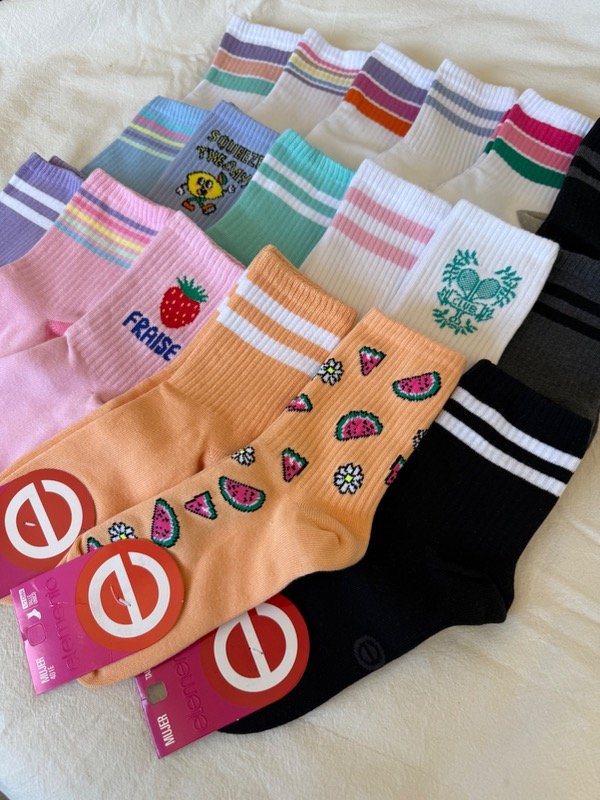 Producto - MEDIAS TENNIS ESTAMPADAS