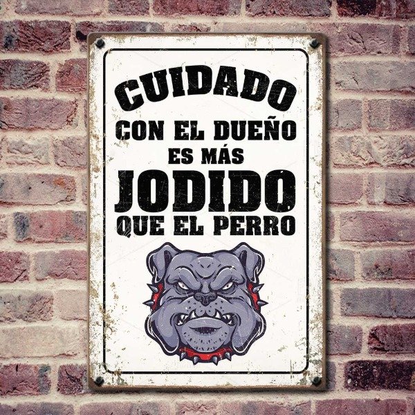 Producto - Art. 1061 Cuidado con el dueño