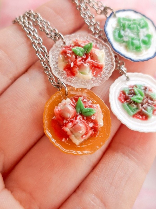 Producto - Collar Comiditas V (ravioles) - 1