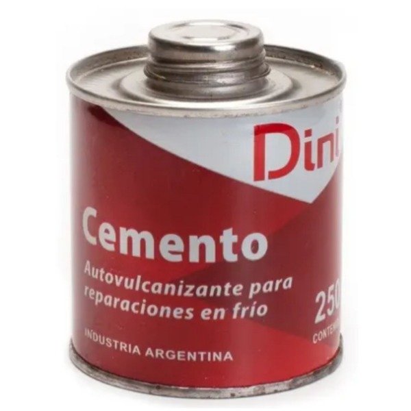 Producto - Cemento Solucion Pegamento Parche Camaras Cubiertas Dini