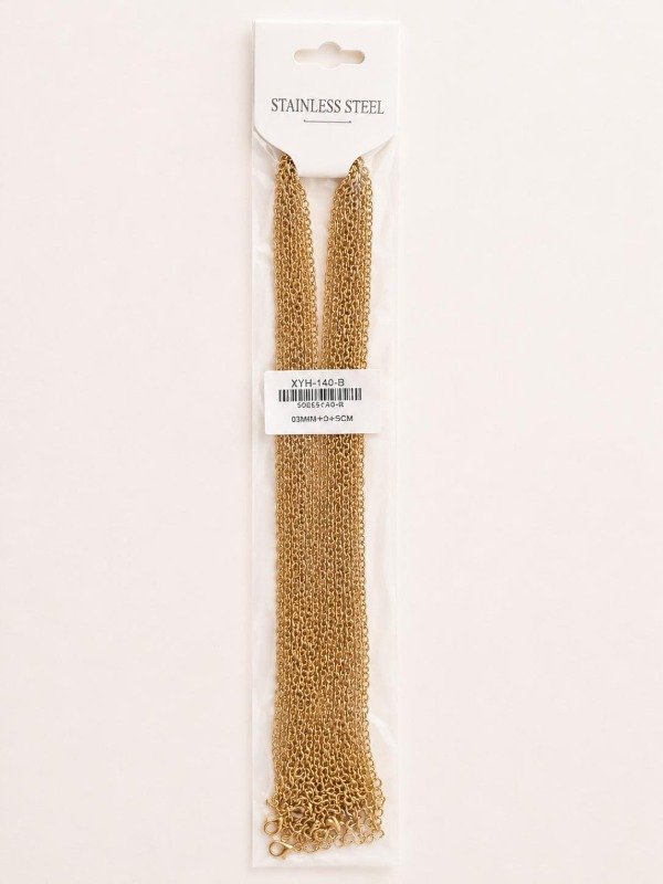 Producto - CADENA DORADA 10PCS