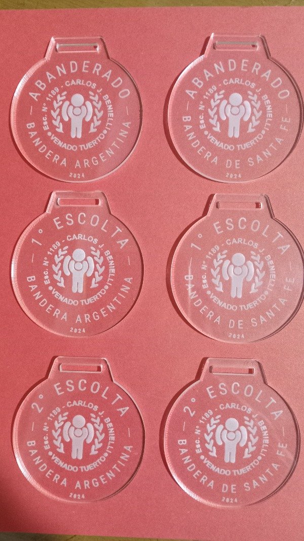 Producto - MEDALLAS en acrílico (VARIOS MODELOS) - 5