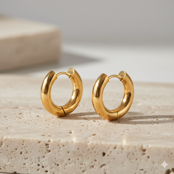 Producto - Argollitas Icon Gold