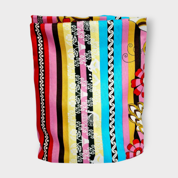 Producto - Mantel 3x1.5mts Pavo real Verde agua y rosa