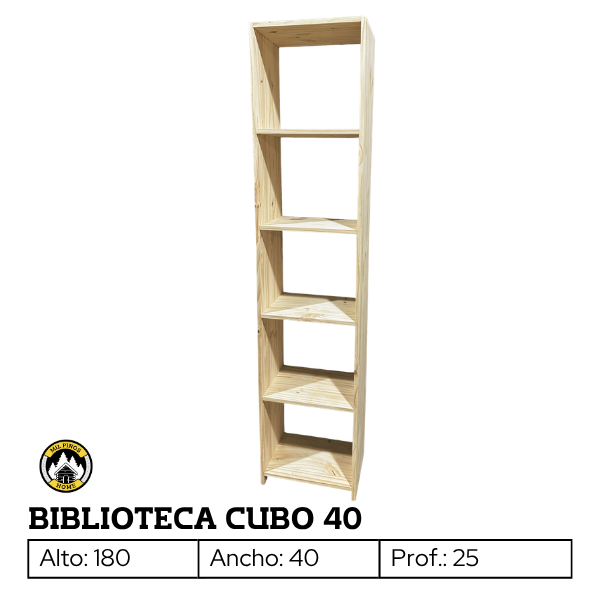 Producto - BIBLIOTECA CUBO 40 - 0