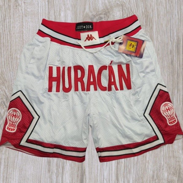 Producto - Bermuda Basket Huracán Futbol Local Blanca