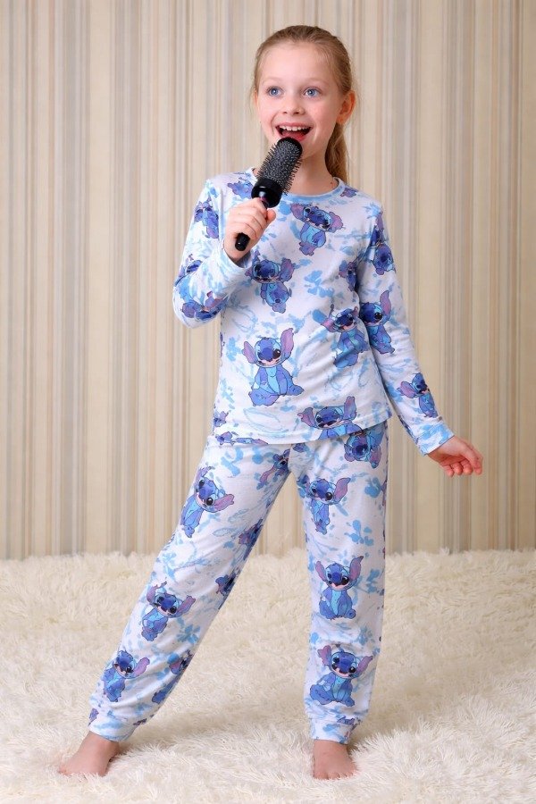 Producto - Conjunto invierno - Stitch blanco - Niños