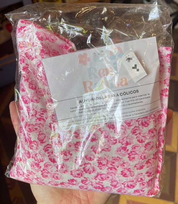 Producto - Almohadilla para cólicos florecitas