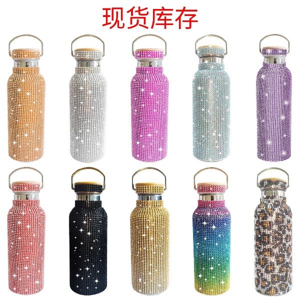 Producto - Botella brillo con correa 750ml (varios colores) (WA-2003)