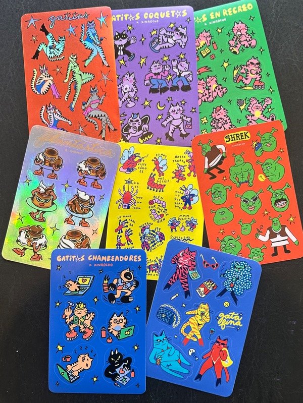 Producto - COMBO PLANCHAS DE STICKERS