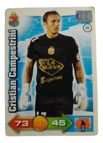 Producto - Adrenalyn Trading Card Arsenal Campestrini Carta 22 (usado)