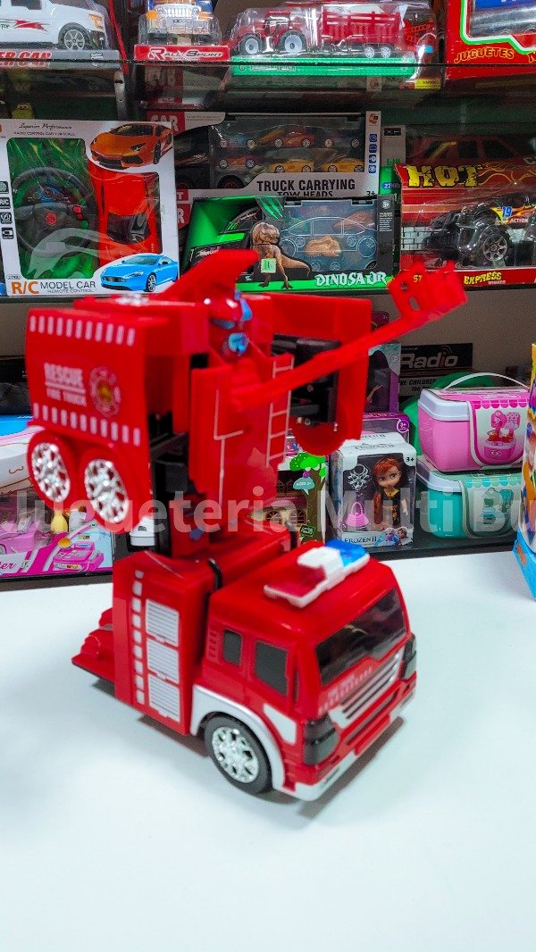 Producto - Transformer bombero