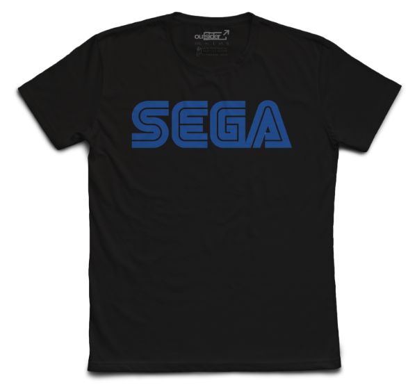Producto - Sega - Logo - Remera Negra