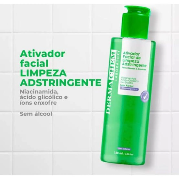 Producto - Dermachem Ativador de Limpeza - Adstringente Facial 120ml