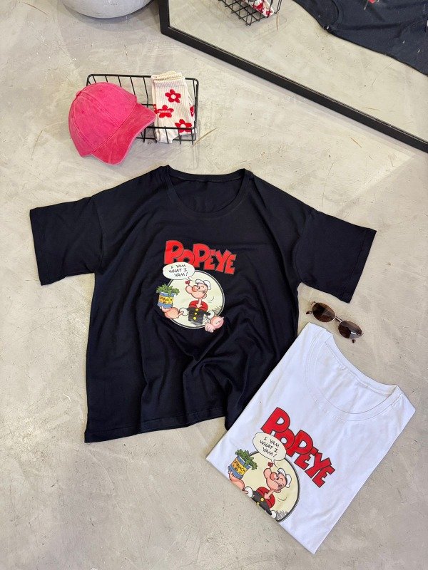 Producto - REMERA OVER ESTAMPADA DAMA - 8