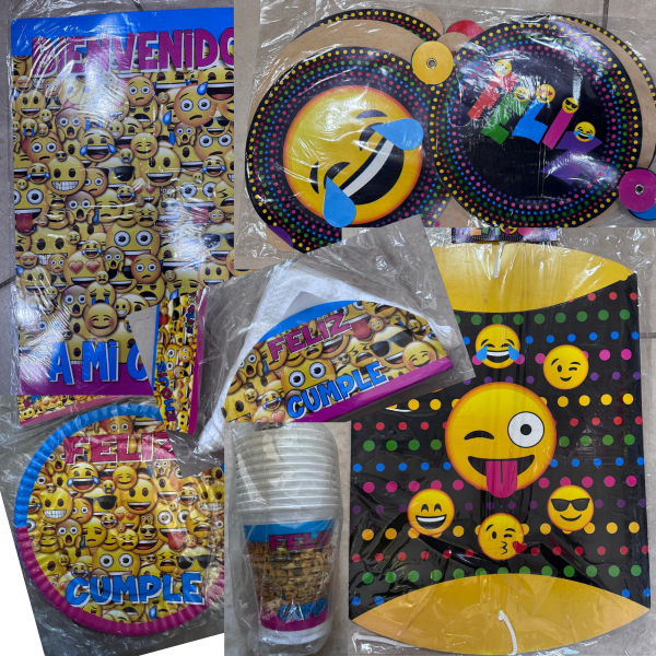 Producto - EMOJI - Artículos para Cumpleaños -