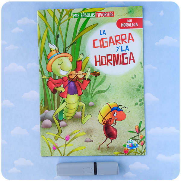 Producto - La Cigarra y la Hormiga- Cuentos con Moraleja