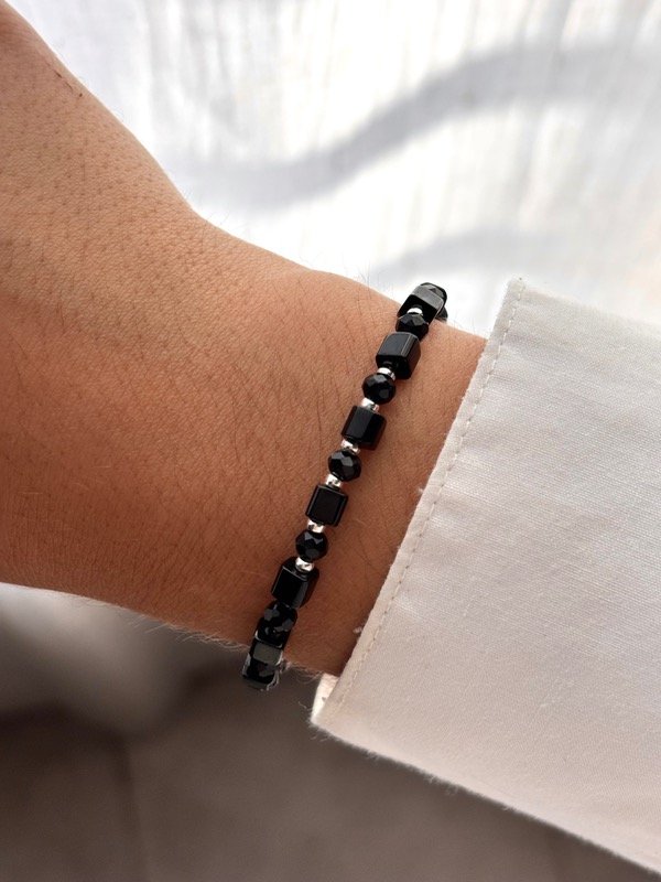 Producto - Pulsera cristal zia black