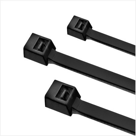 Producto - Precintos Crecchio 4.8 x 250mm negro NYLON 6.6 Proteccion UV unidad o bolsa x100