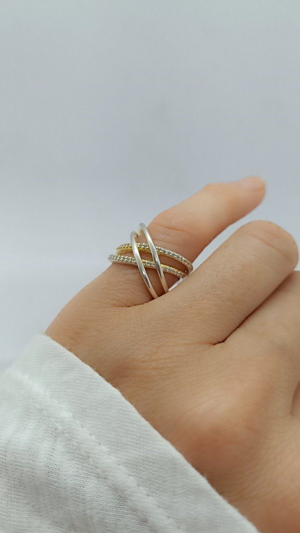 Producto - Anillo Luz con microcubics