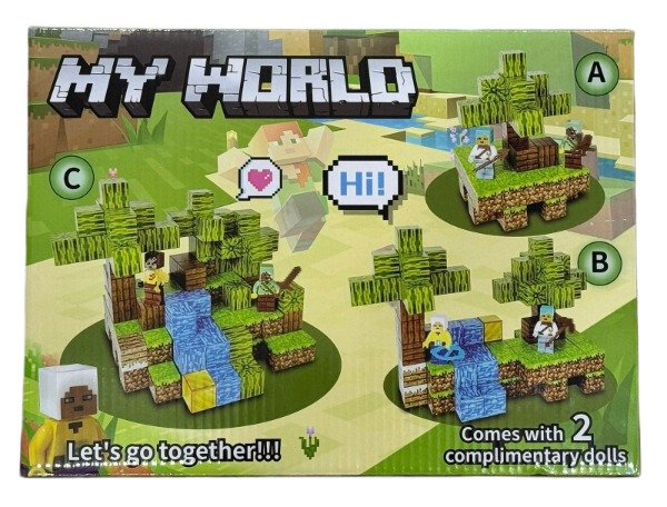Producto - (1001C)Bloques magneticos MY WORLO(120PCS)