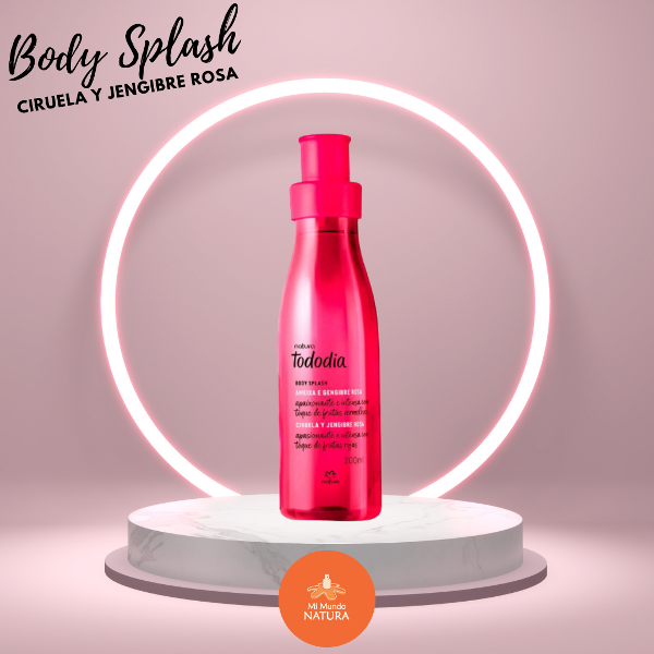 Producto - BODY SPLASH CIRUELA Y JENGIBRE ROSA 200ml