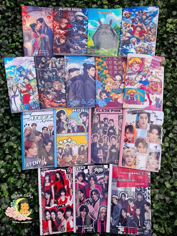 Producto - Libretas anime/kpop (ingresá para elegir diseño)