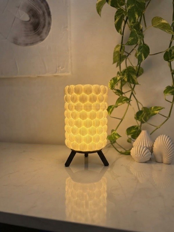 Producto - Kit de 4 Lámparas Geométricas Modernas (velas led de noche) - 2