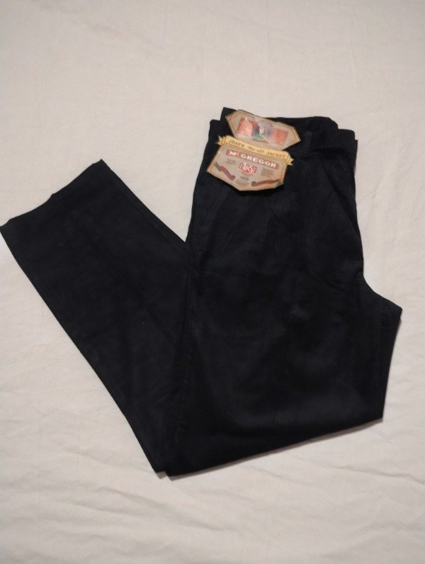 Producto - Pantalón de corderoy negro M.C.G. (NUEVO)