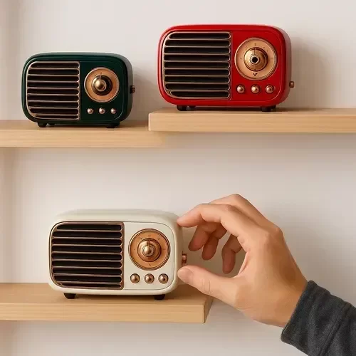 Producto - Parlante bluetooth radio fm vintage KTS - 1959
