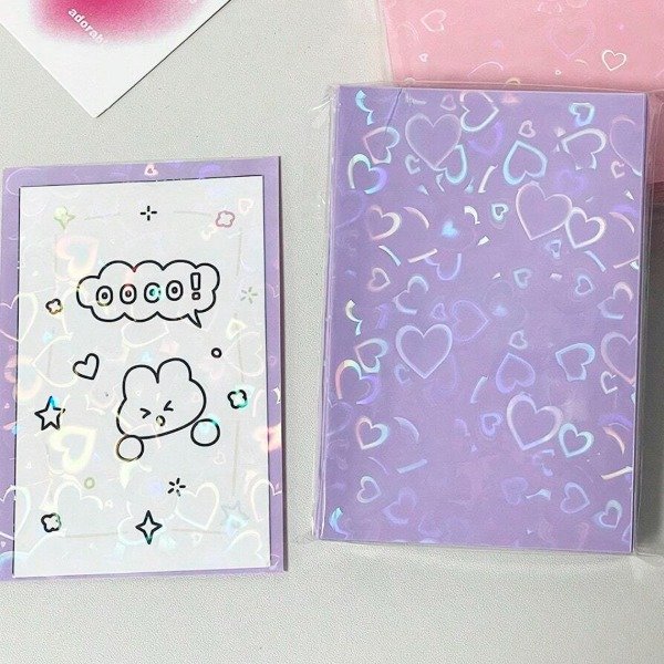 Producto - SLEEVES LILA HOLOFRÁFICOS (por unidad)