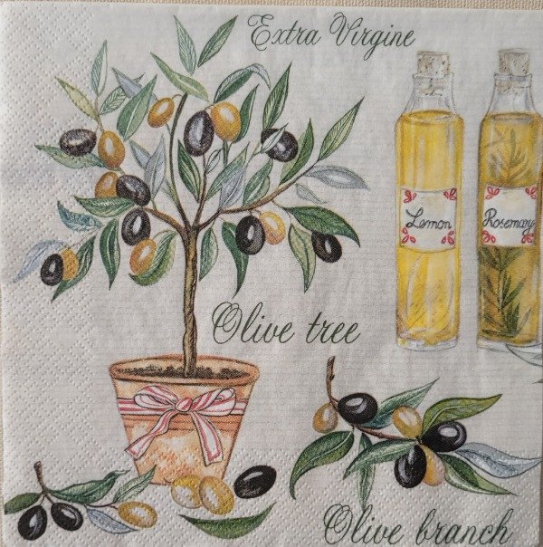 Producto - Vino y oliva