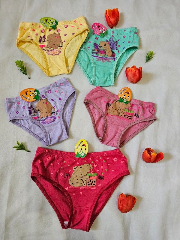 Producto - Bombachas nena INTENSAMENTE Y CAPIBARA