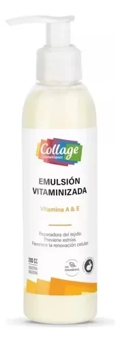 Producto - Emulsion Corporal Facial Vitaminizada Nutritiva 250g