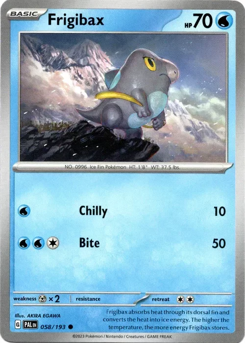 Producto - Frigibax - 058/193 - Paldea Evolved