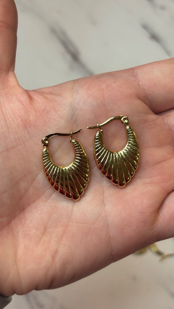 Producto - Aros acero quirúrgico dorados varios modelos - 0
