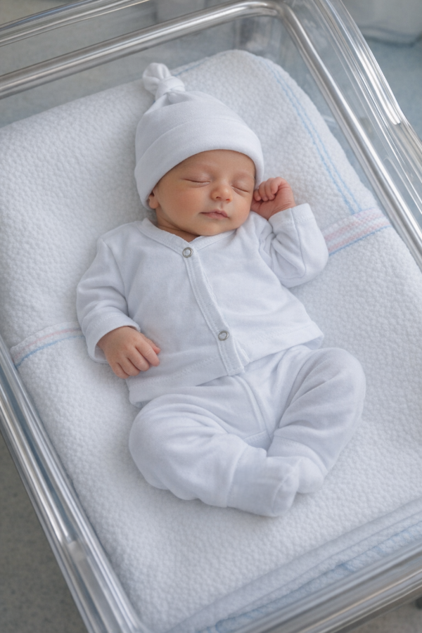 Producto - AJUAR CLASICO 3 PIEZAS BLANCO - transferencia 16.490