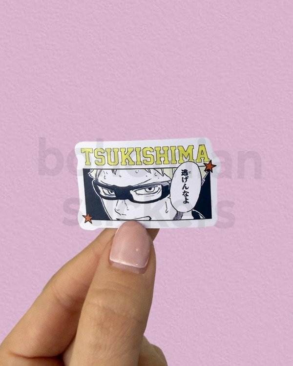 Producto - TSUKISHIMA - Sticker Individual de Haikyu