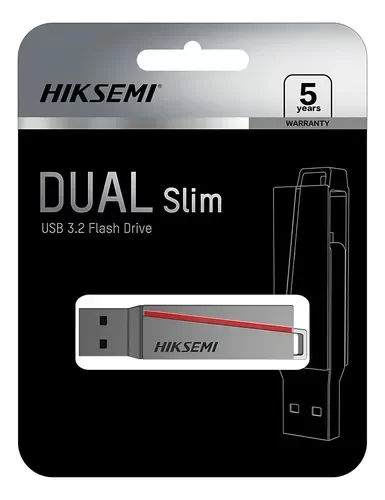 Producto - Pendrive Hiksemi Dual Slim 32GB USB 3.2