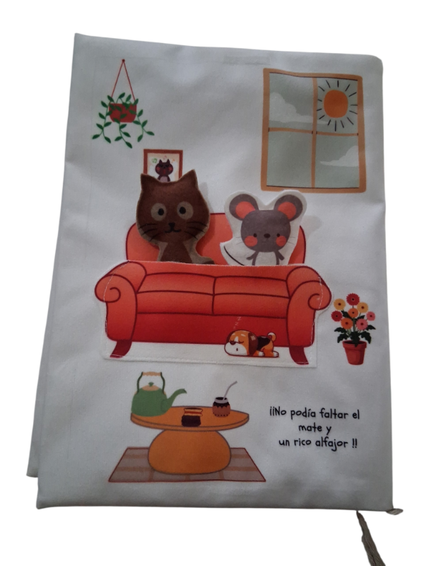 Producto - Libro Sensorial " Mi Casita " - 3
