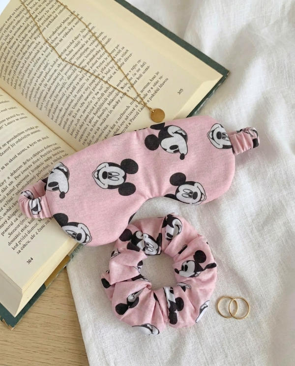 Producto - Conjunto antifaz + scrunchie - Mickey