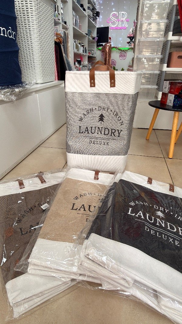 Producto - canasto de ropa Laundry deluxe