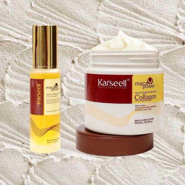 Producto - Mascara Karseell Collagen 500gr. + Essence Oil Original 50ml