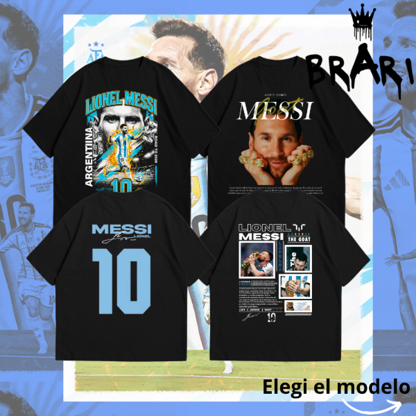 Producto - Lionel Messi - Capsula de Remeras