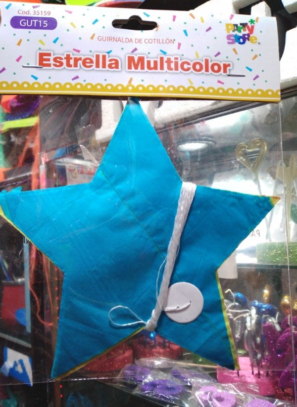 Producto - GUIRNALDA ESTRELLA MULTICOLOR
