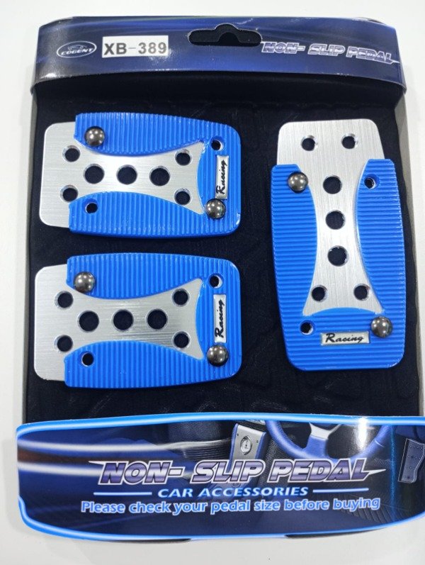 Producto - Pedaleras Tuning Goma Azul
