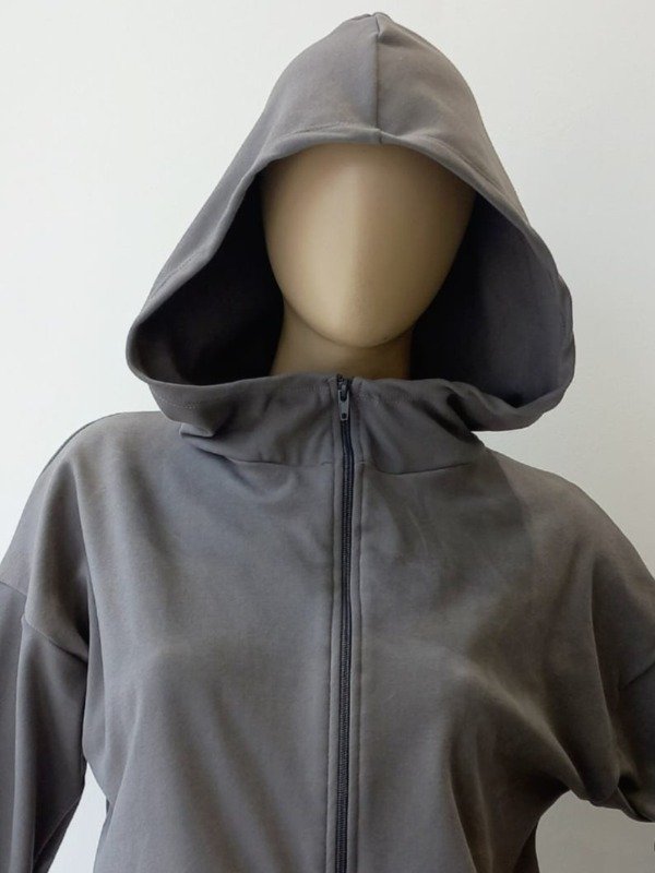 Producto - Campera Con Cuello Y Capucha Micropolar (Art. 5273)