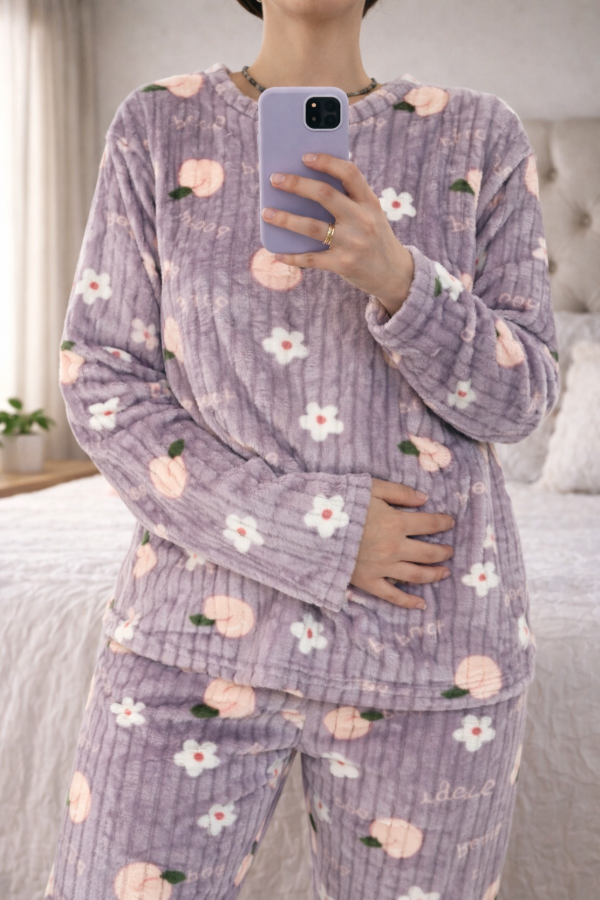 Producto - Pijama duraznos lila