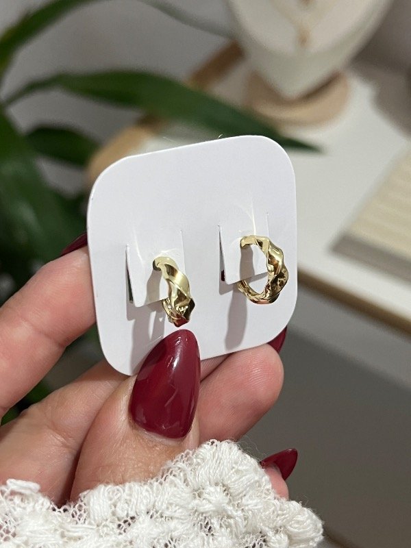 Producto - Aros argollas truz trenzada