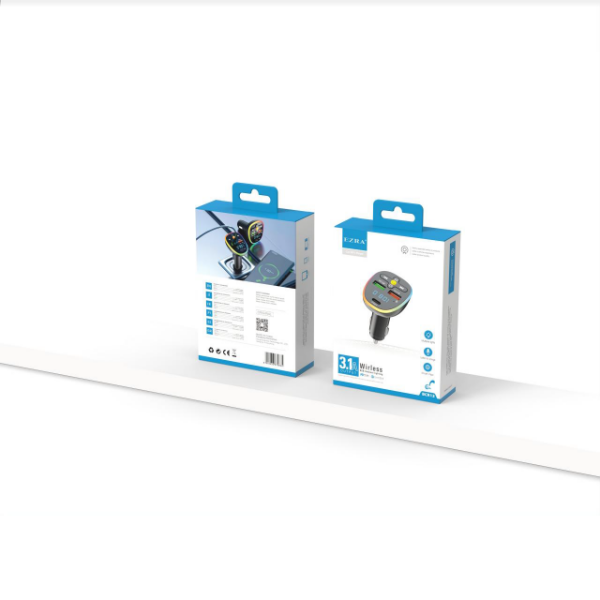 Producto - FM Transmisor Para Auto 2USB - 1TPC Con Luz Led BCR13.
